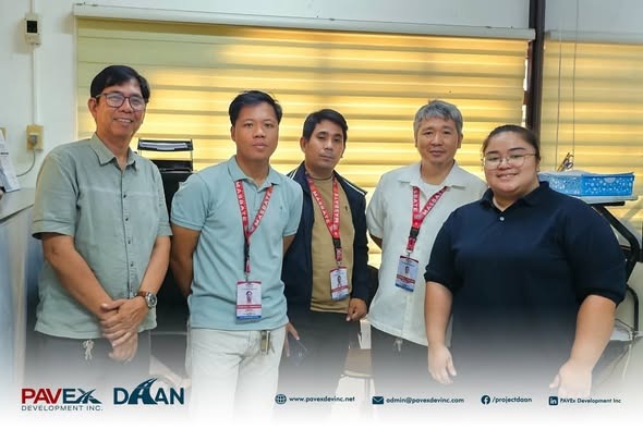 PAVEx team presenting Project DAAN to the LGU of Masbate City